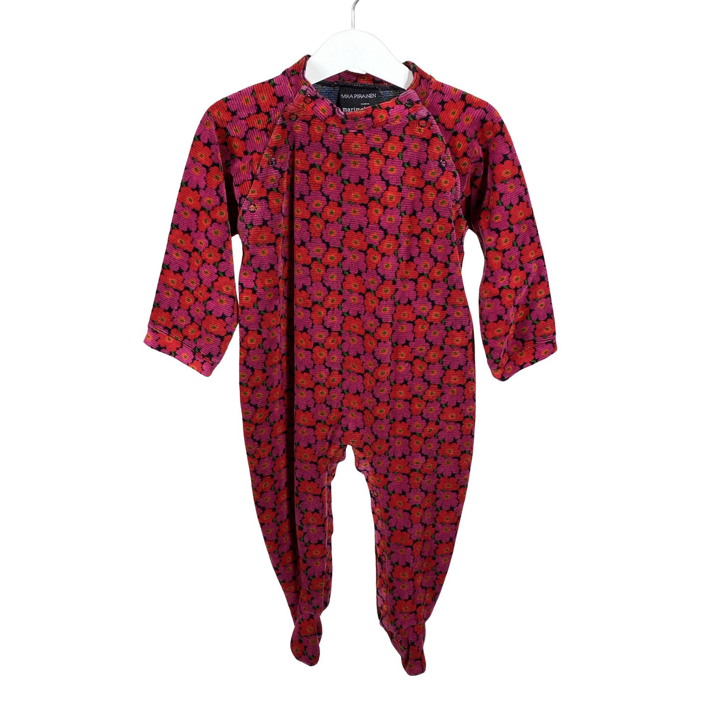 Tyttöjen Marimekko - Potkupuku, koko 74 - 80 - Pinkki (1)