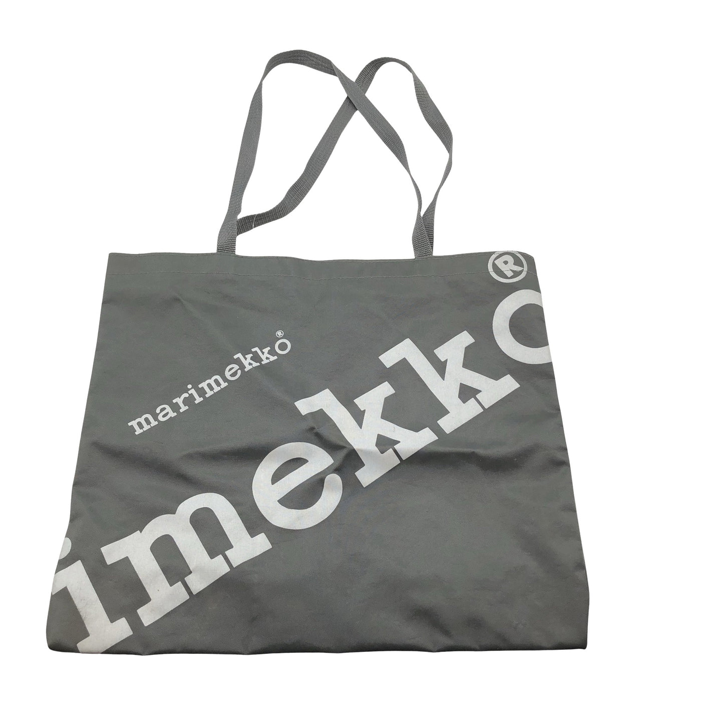 Naisten Marimekko - Ostoskassi, koko Maxi - Harmaa (1)