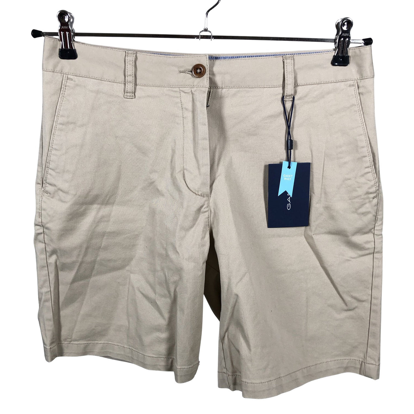 Naisten Gant - Shortsit, koko 36 - Beige (2)