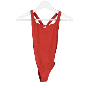 Tyttöjen Adidas - Uimapuku, koko 158 - 164 - Punainen (1)