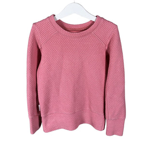 Tyttöjen Gugguu - Collegepaita, koko 116 - 122 - Pinkki (1)