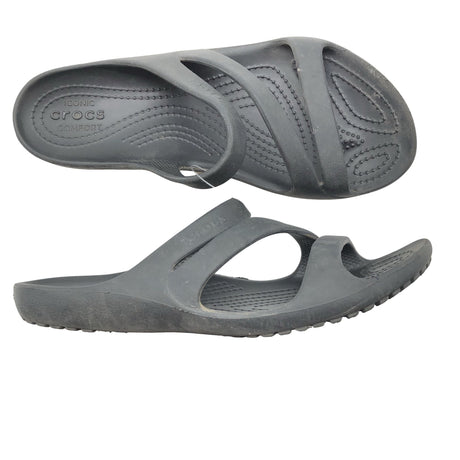 Naisten Crocs - Sandaalit, koko 38 - Harmaa ()