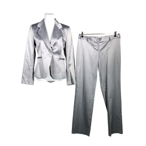 Naisten O.I.S - Jakkupuku, koko 40 - Hopea (1)