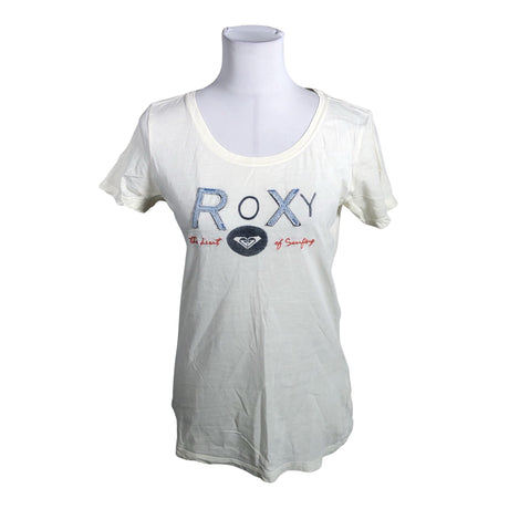 Naisten Roxy - T-paita, koko 40 - Valkoinen ()