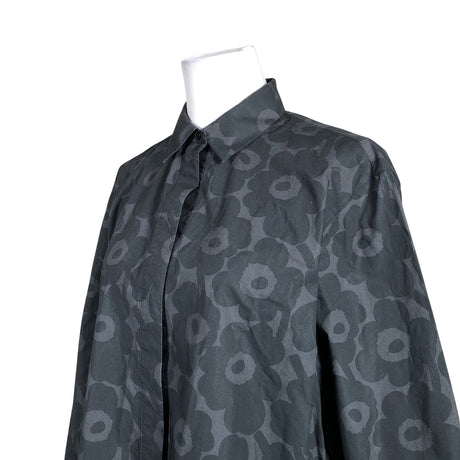 Naisten Marimekko - Kauluspaita, koko 34 - Musta (2)