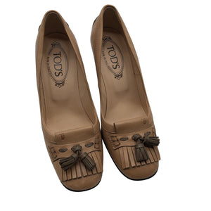 Naisten Tod's - Korkokengät, koko 37 - Ruskea (2)