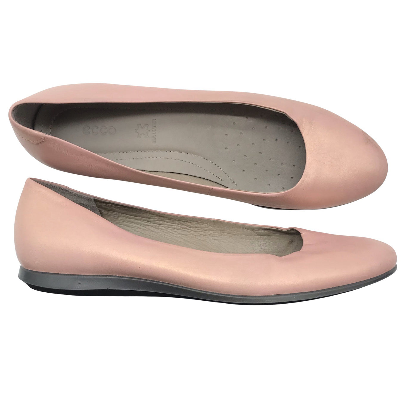 Naisten Ecco - Ballerinat, koko 40 - Vaaleanpunainen (2)