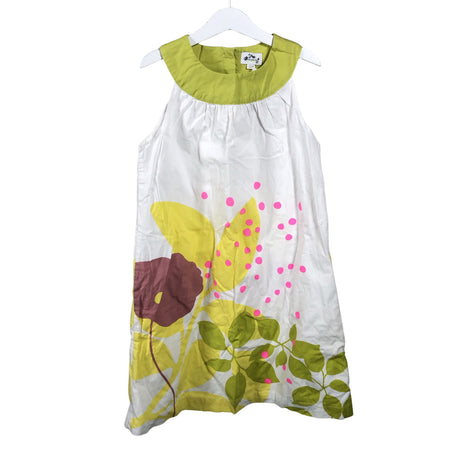 Tyttöjen Atelier - Kangasmekko, koko 134 - 140 - Valkoinen ()
