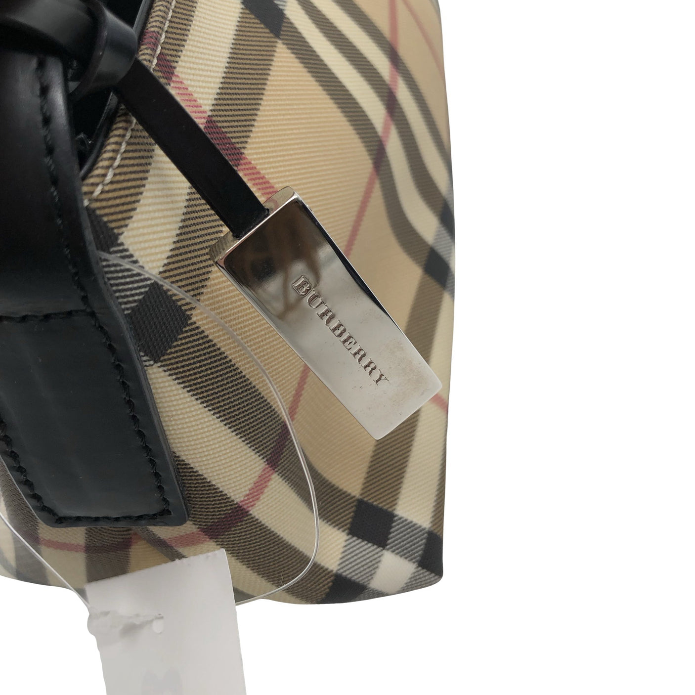 Naisten Burberry - Käsilaukku, koko Mini - Beige (4)