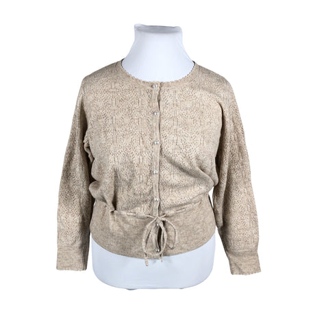 Naisten Cream - Neuletakki, koko 40 - Beige ()