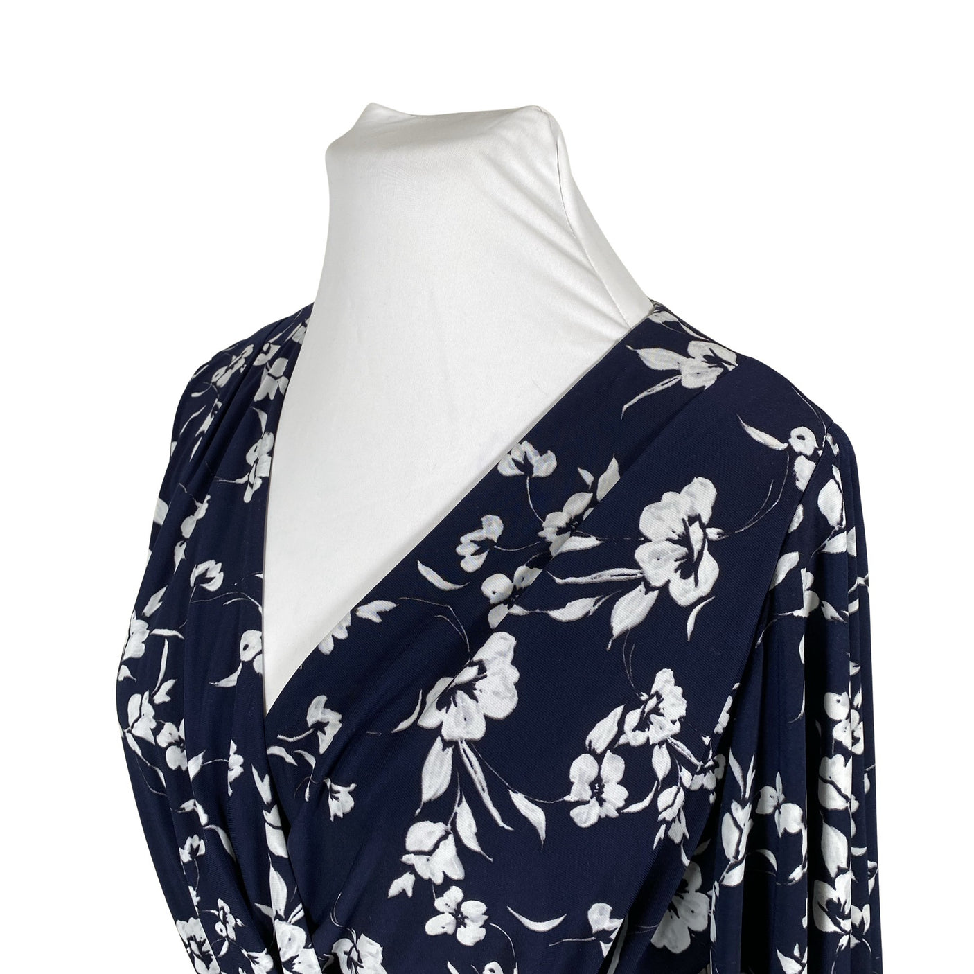 Naisten Lauren Ralph Lauren - Trikoomekko, koko 44 - Sininen (3)