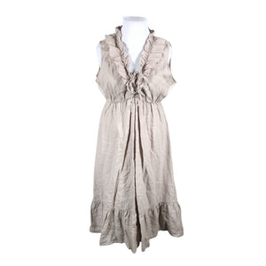 Naisten M.A.P.P Jeans - Kangasmekko, koko 42 - Beige (2)