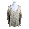 Naisten Cream - Lyhythihainen pusero, koko 40 - Beige ()