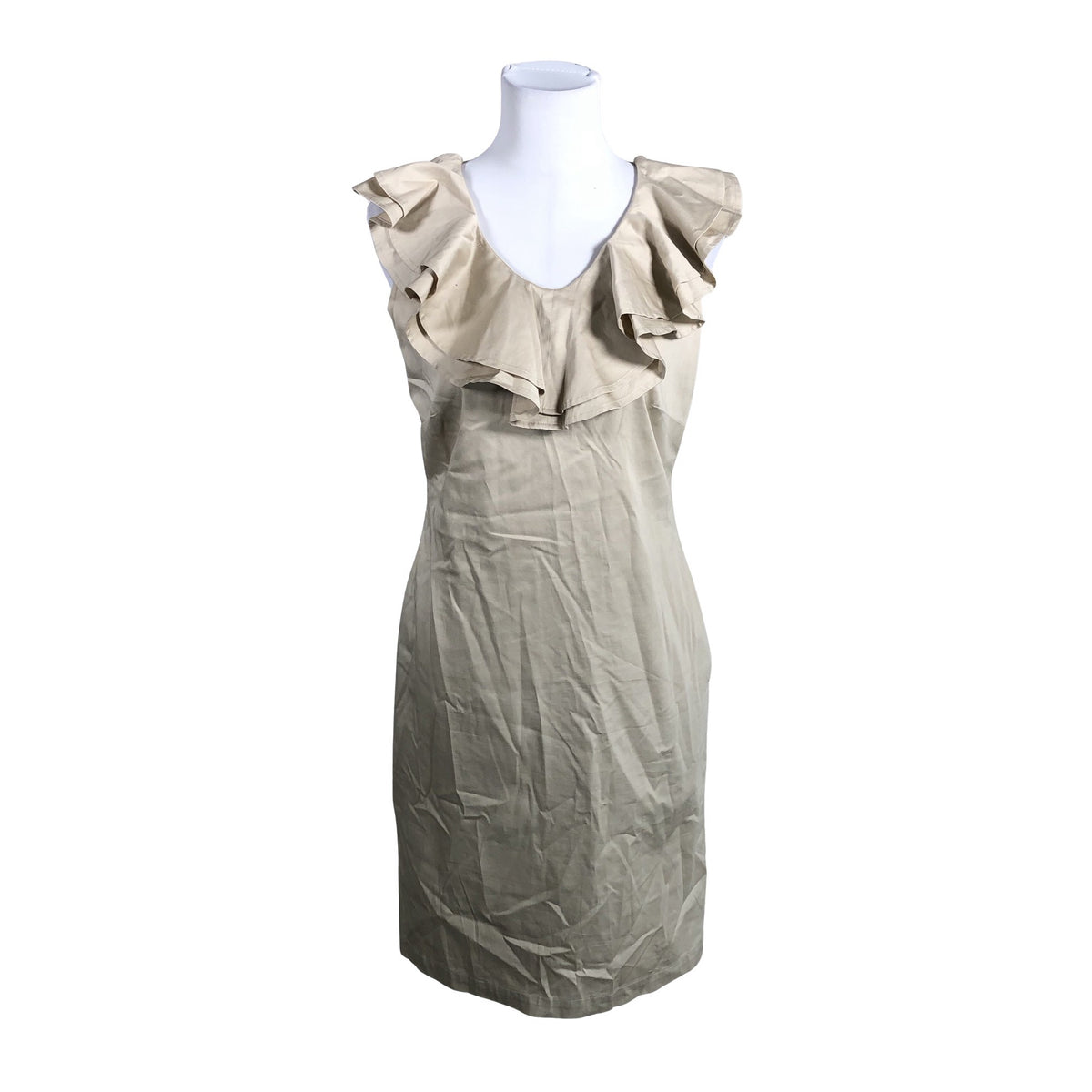 Naisten Kello - Kotelomekko, koko 38 - Beige (1)