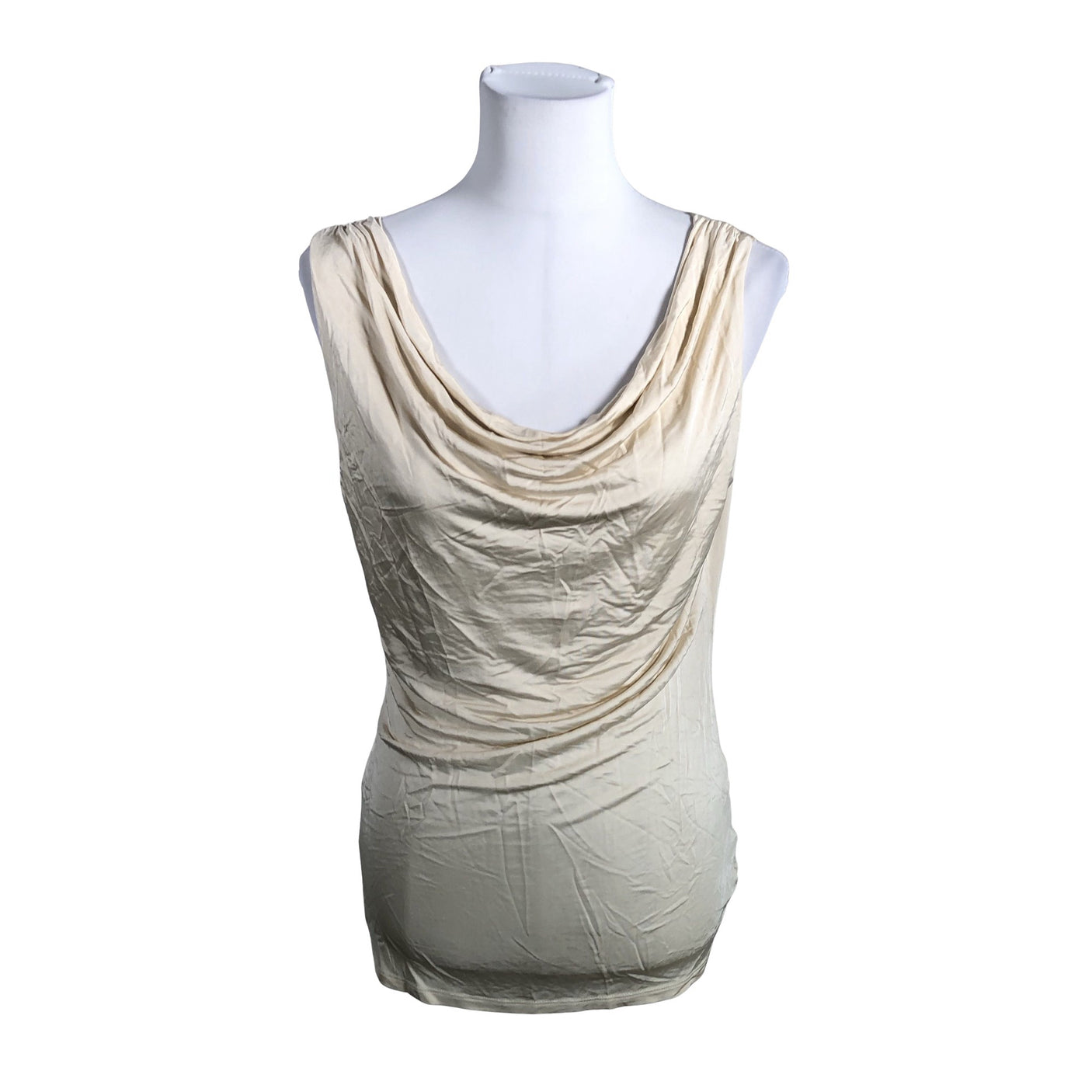 Naisten Gant - Trikootoppi, koko 38 - Beige (1)