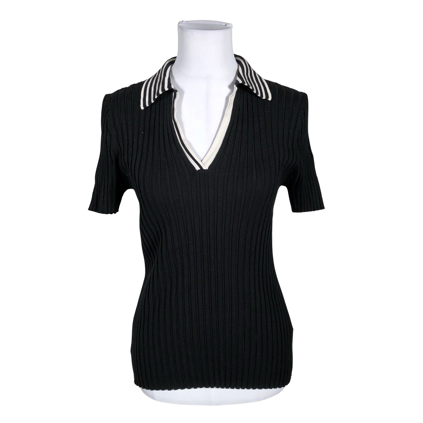 Naisten August Silk - Neulepaita, koko 42 - Musta (1)