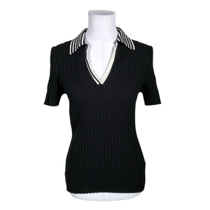 Naisten August Silk - Neulepaita, koko 42 - Musta (1)