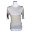 Naisten August Silk - Neulepaita, koko 38 - Beige ()