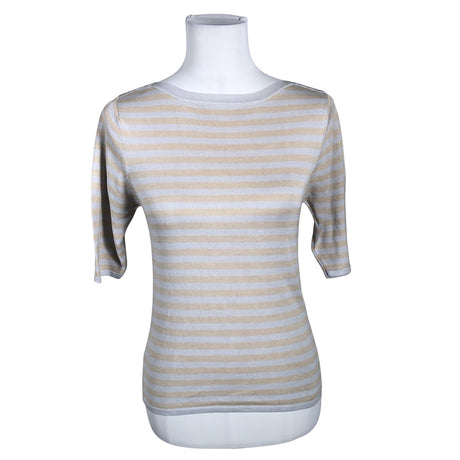 Naisten August Silk - Neulepaita, koko 38 - Beige ()