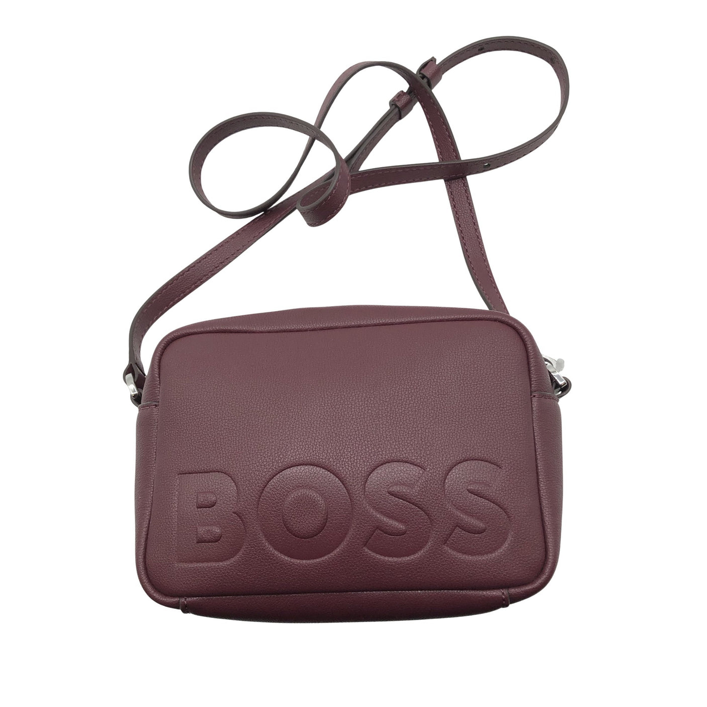 Naisten Hugo Boss - Olkalaukku, koko Mini - Viininpunainen (1)