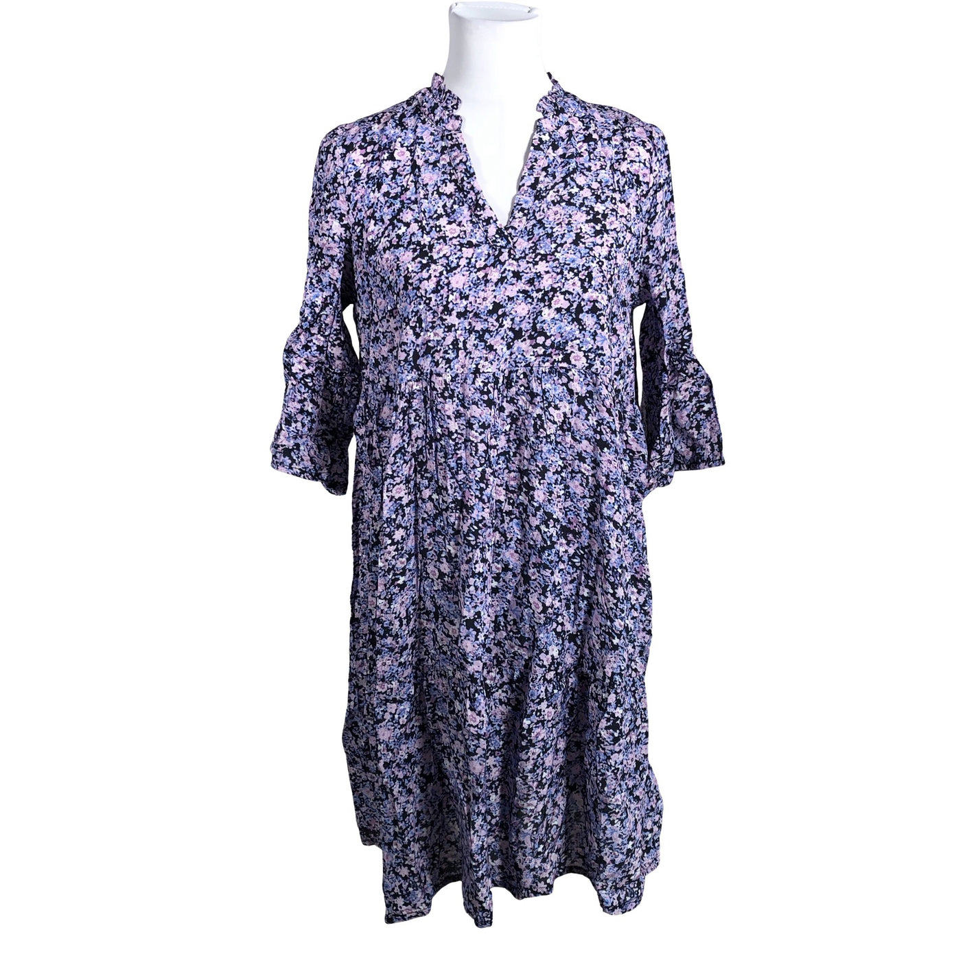Naisten Kaffe - Sifonkimekko, koko 38 - Violetti (1)