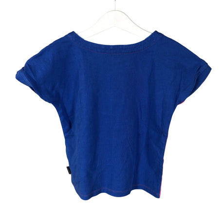 Tyttöjen Marimekko - T-paita, koko 116 - 122 - Pinkki (2)