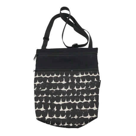Unisex Handmade - Olkalaukku, koko Midi - Musta ()