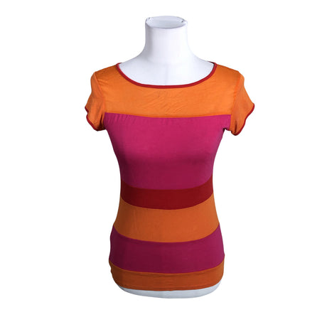 Naisten Benetton - T-paita, koko 36 - Oranssi ()