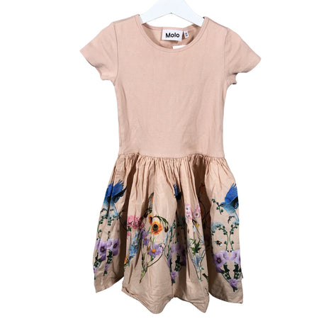 Tyttöjen Molo Kids - Kangasmekko, koko 122 - 128 - Vaaleanpunainen ()