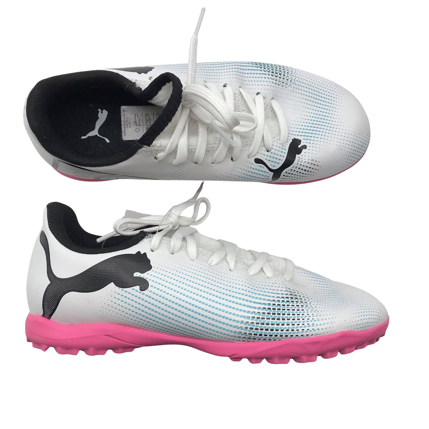 Unisex Puma - Nappulakengät, koko 33 - Valkoinen (2)