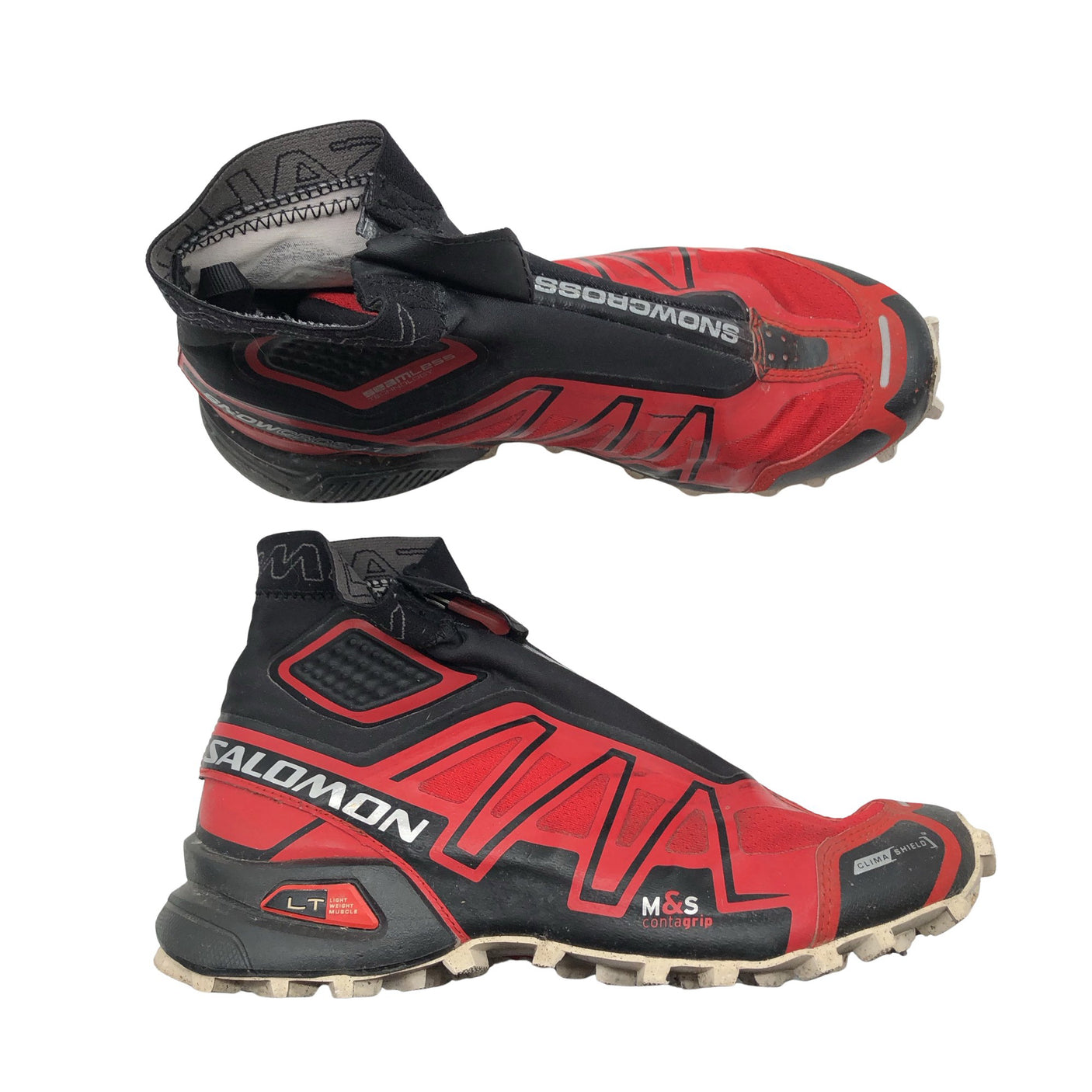Unisex Salomon - Juoksukengät, koko 41 - Punainen (2)