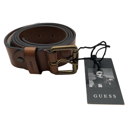 Unisex Guess - Nahkavyö, koko Ei kokoa - Ruskea ()