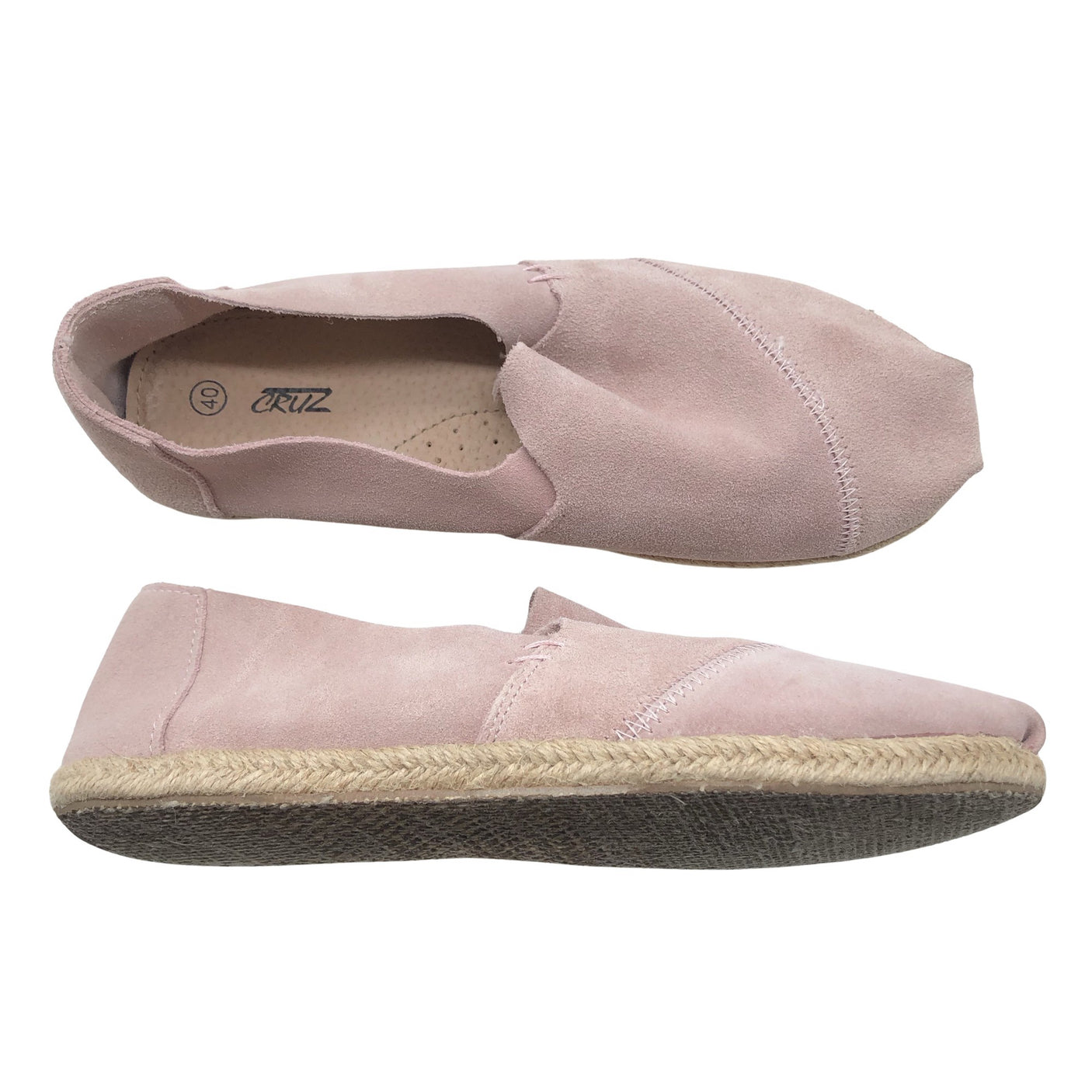 Naisten Cruz - Loaferit, koko 40 - Vaaleanpunainen (1)
