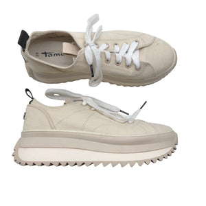 Naisten Tamaris - Tennarit, koko 39 - Beige (2)