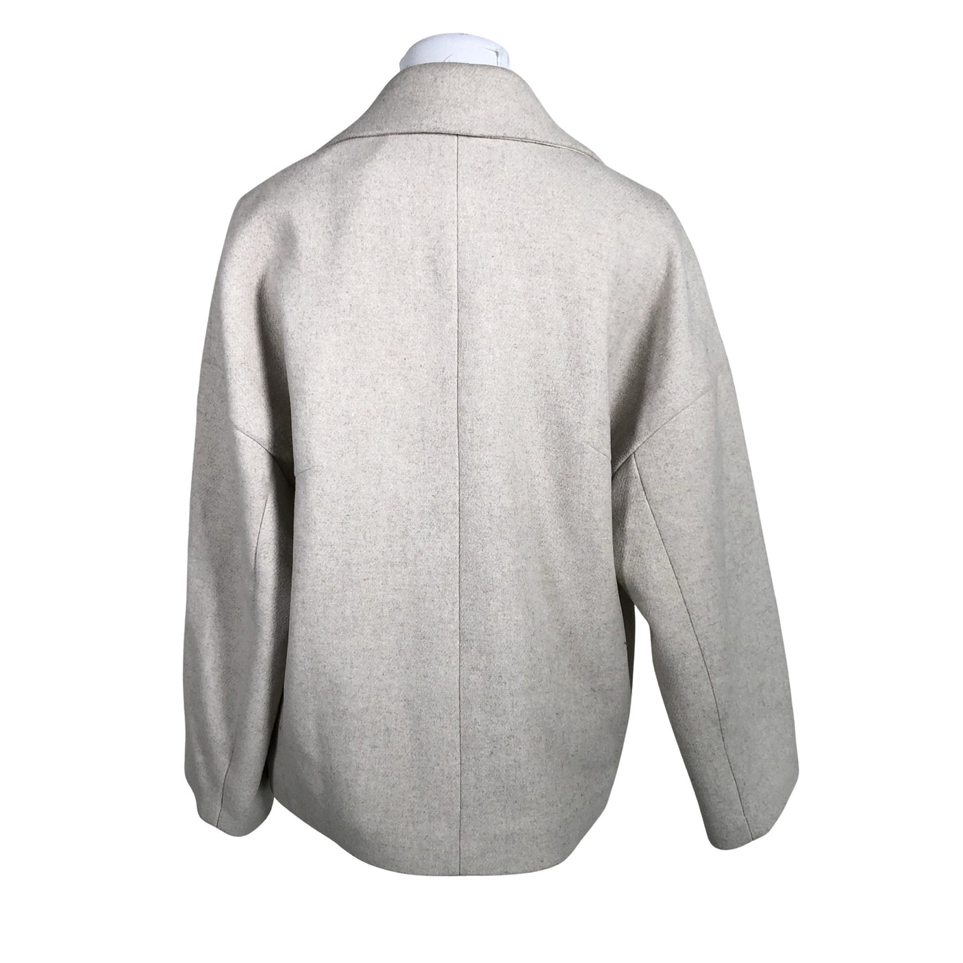 Naisten Lindex - Villakangastakki, koko 34 - Beige (3)