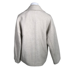 Naisten Lindex - Villakangastakki, koko 34 - Beige (3)