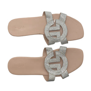 Naisten Gaëlle Paris - Sandaalit, koko 39 - Beige (1)