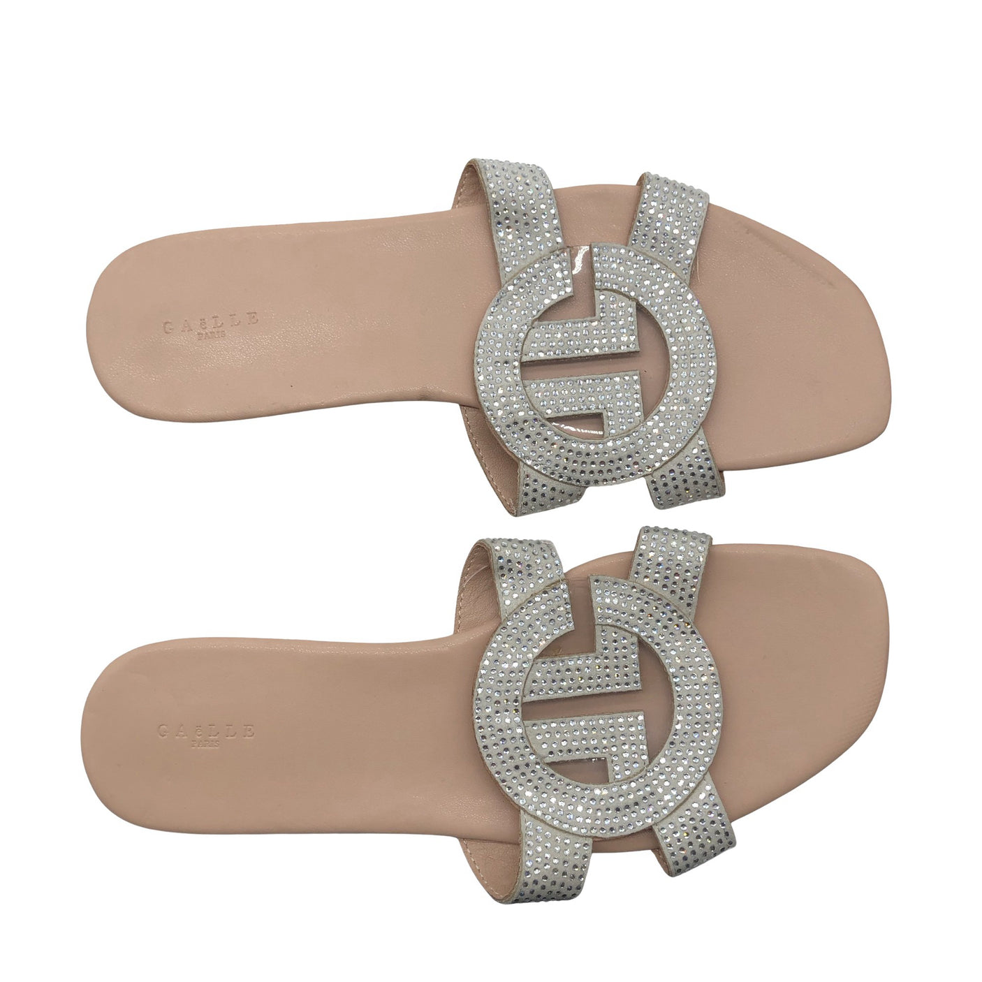 Naisten Gaëlle Paris - Sandaalit, koko 39 - Beige (2)
