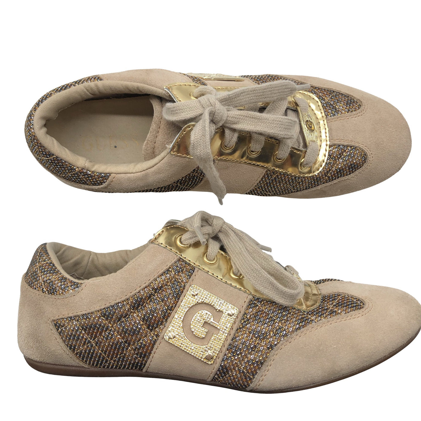 Naisten Guess - Tennarit, koko 39 - Ruskea (1)