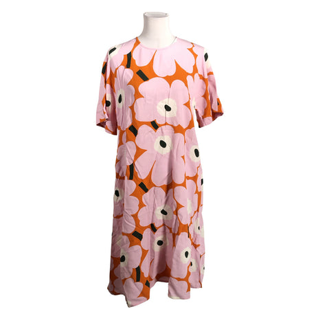 Naisten Marimekko - Sifonkimekko, koko 40 - Oranssi ()