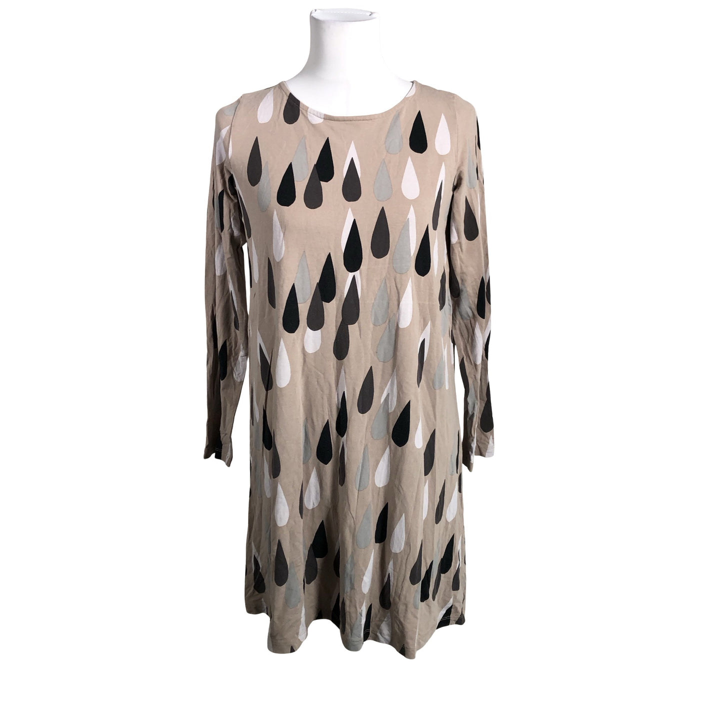 Naisten Marimekko - Trikootunika, koko 36 - Beige (1)