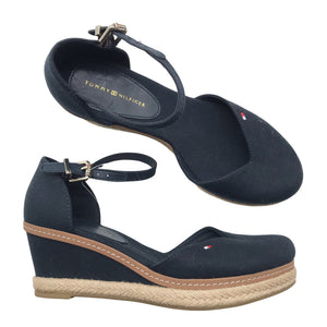 Naisten Tommy Hilfiger - Kiilakorkosandaalit, koko 36 - Sininen (1)