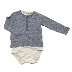 Unisex Lindex - Body, koko 74 - 80 - Sininen (1)