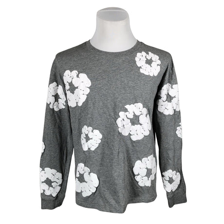 Miesten Denim Tears - Trikoopaita, koko M - Harmaa ()