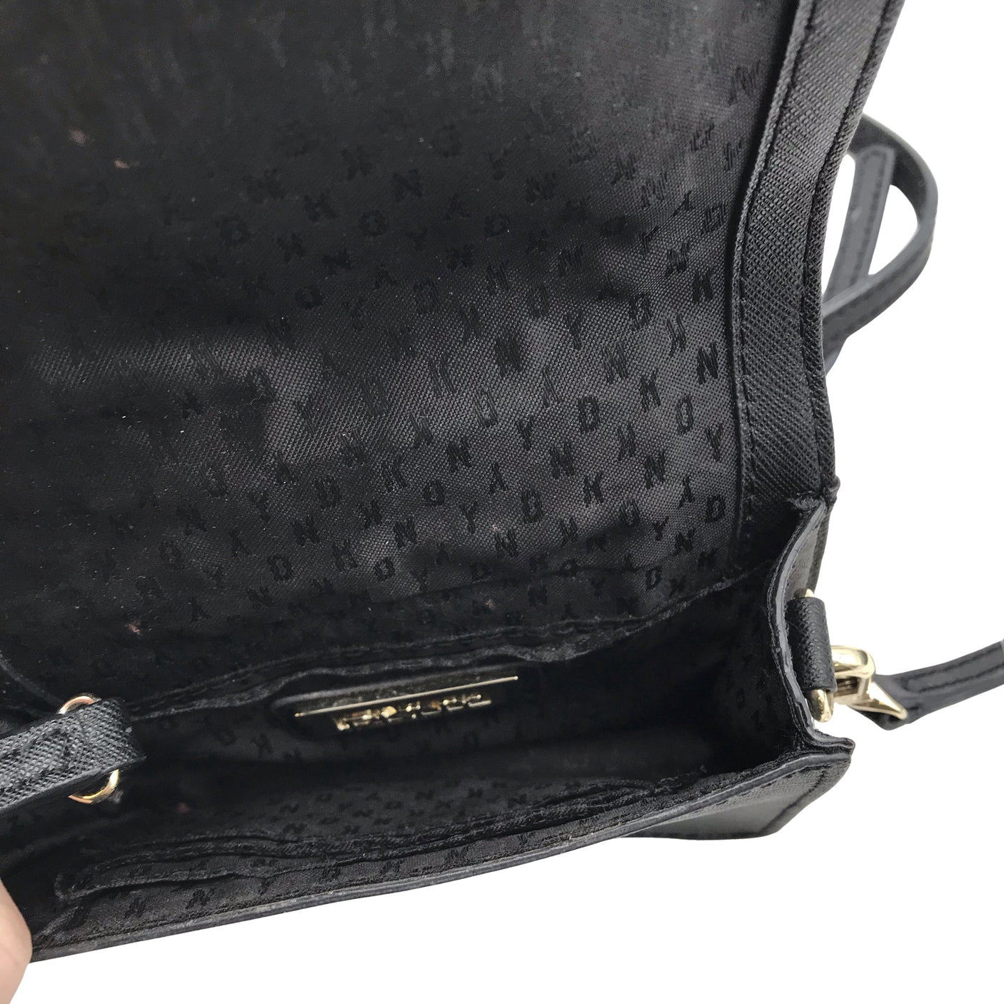 Naisten DKNY - Olkalaukku, koko Mini - Musta (4)