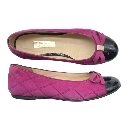 Naisten Gabor - Ballerinat, koko 37 - Violetti ()