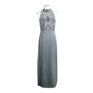 Naisten Lace & Beads - Juhlamekko, koko 40 - Harmaa (1)