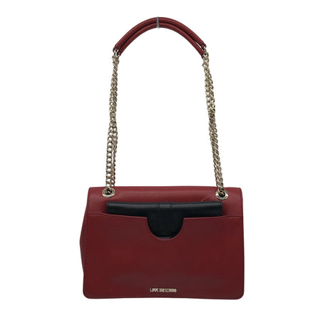 Naisten Love Moschino - Käsilaukku, koko Midi - Viininpunainen ()