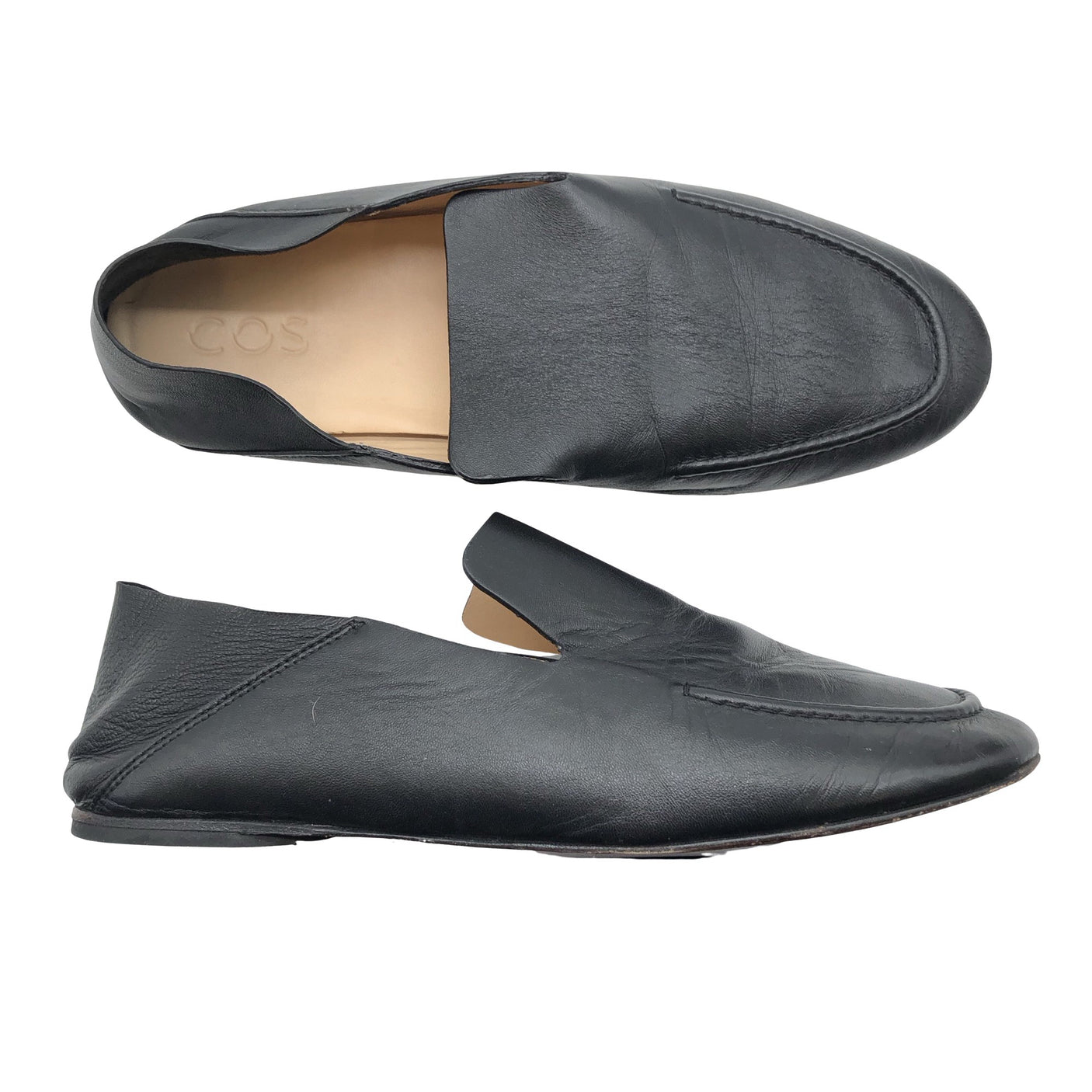 Naisten COS - Loaferit, koko 39 - Musta (3)