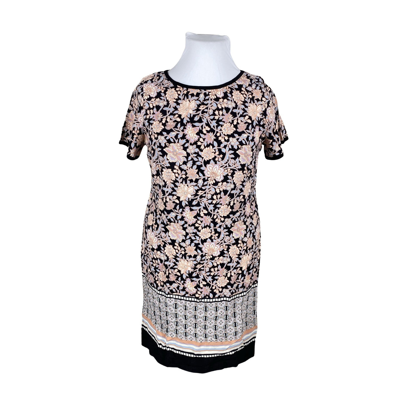 Naisten Marks&Spencer - Sifonkimekko, koko 42 - Musta (1)